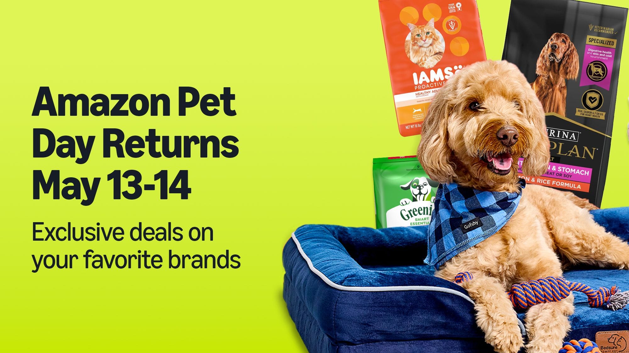 Amazon Pet Day deals and pet supplies shopping event