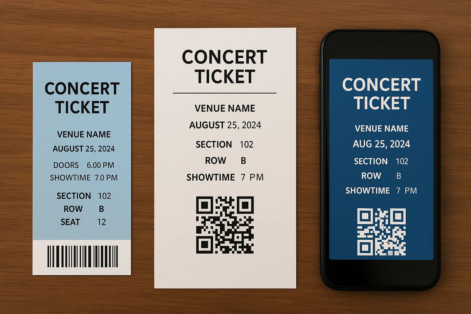 How to check the authenticity of concert tickets - ticket scanning and verification