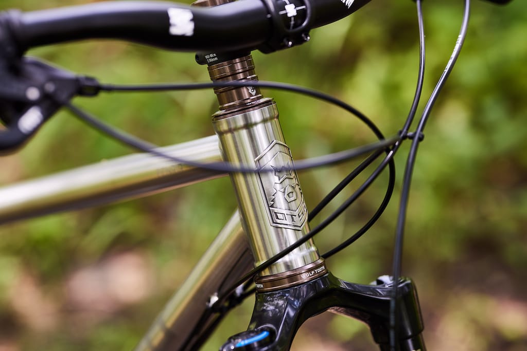 Wolf Tooth Components Espresso anodized color option showcasing the vibrant finish before UV exposure