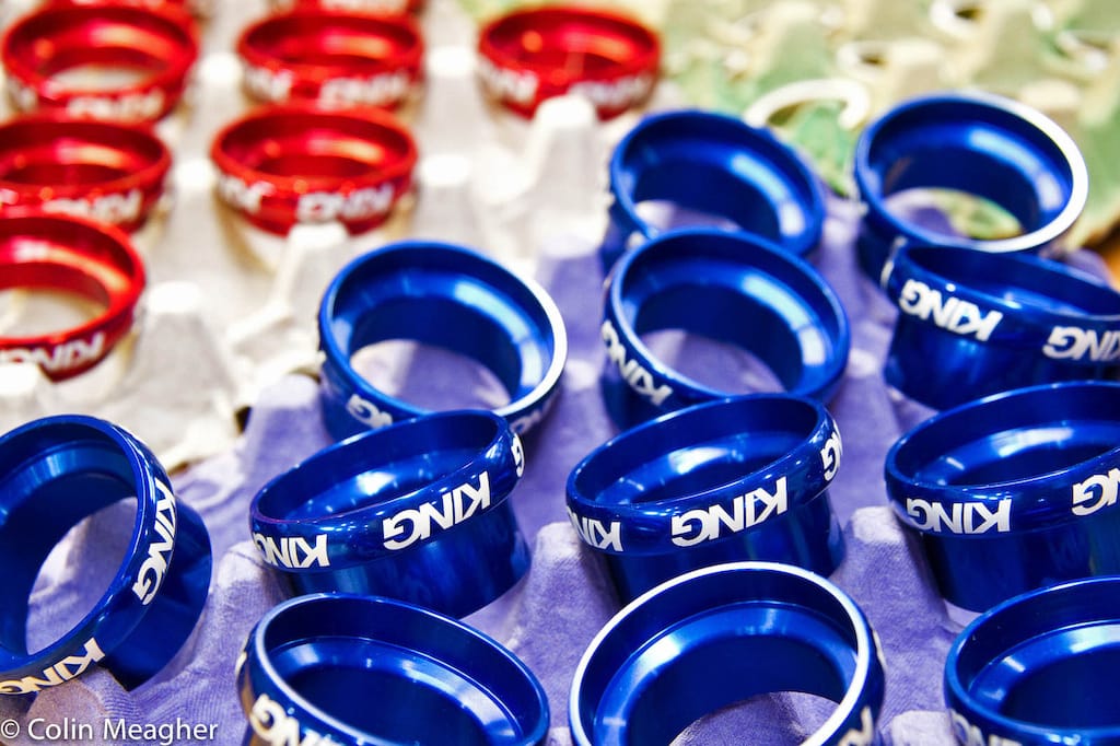 Chris King precision cycling components showcasing legendary anodized durability and craftsmanship
