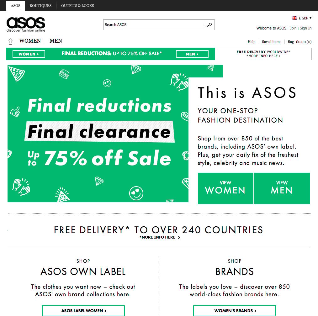 ASOS official product September 2026