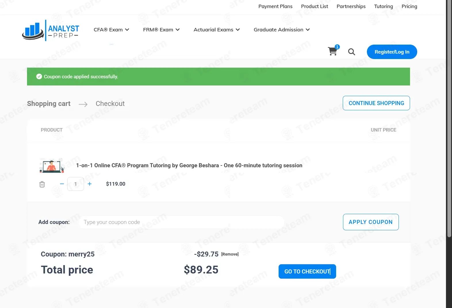 AnalystPrep coupon code tested May 2026 – Coupons Scout
