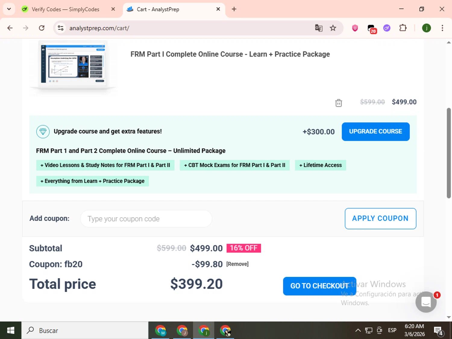 AnalystPrep coupon code tested May 2026 – Coupons Scout