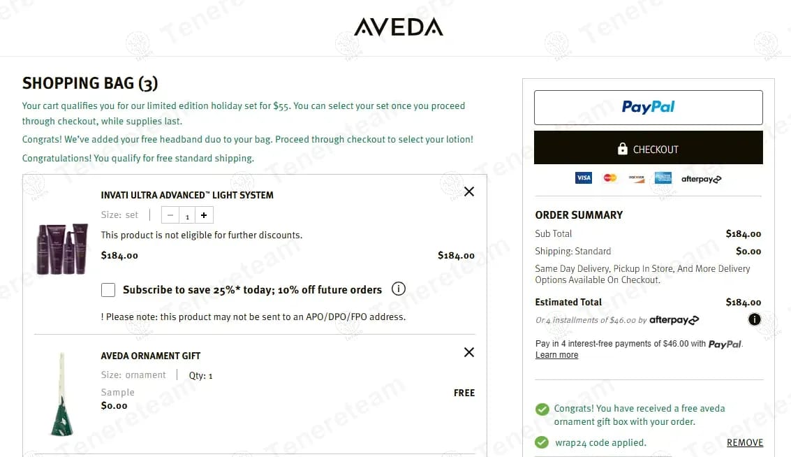 Aveda UK coupon code tested September 2026 – Coupons Scout