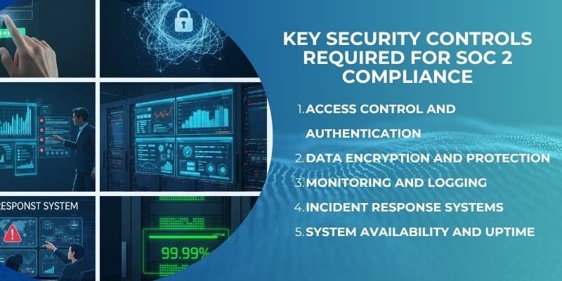 SOC 2 compliance certification for SaaS security and data protection standards