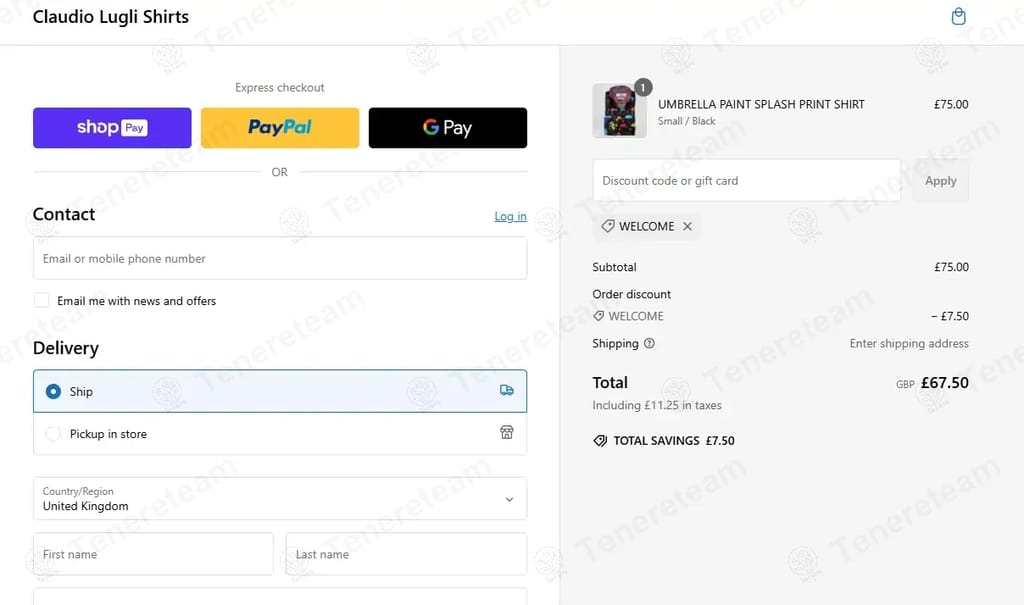 Claudio Lugli Shirts coupon code tested May 2026 – Coupons Scout