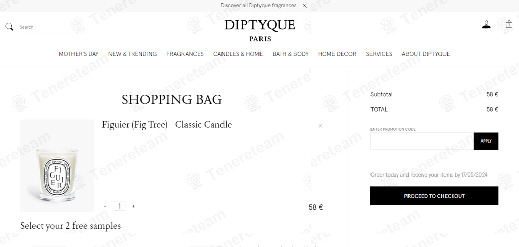 Diptyque coupon code tested September 2026 – Coupons Scout