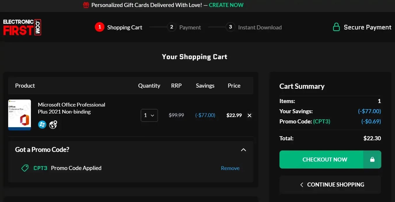 ElectronicFirst coupon code tested May 2026 – Coupons Scout