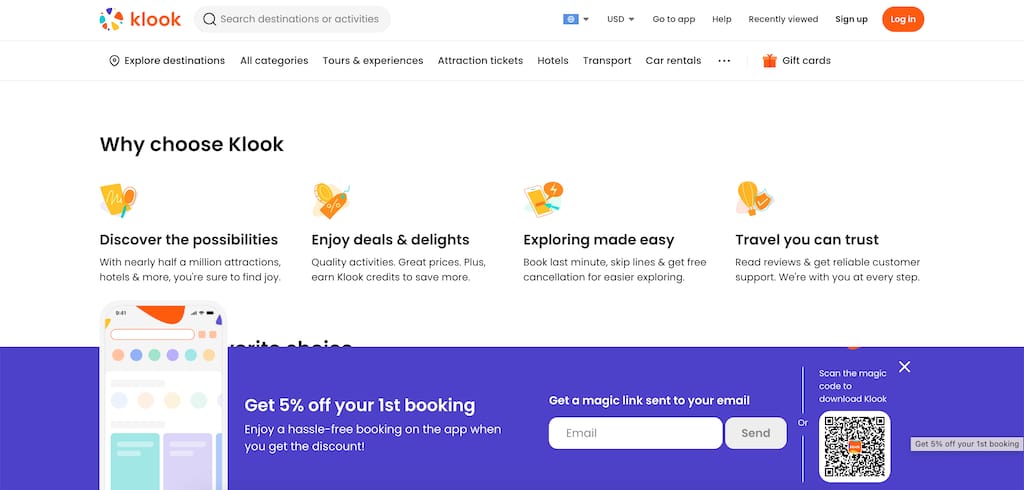 Klook coupon code tested May 2026 – Coupons Scout
