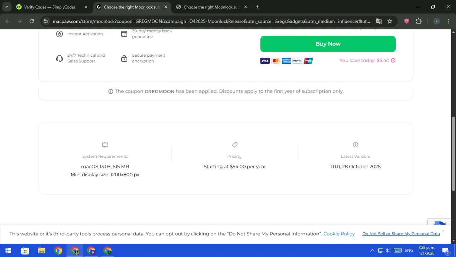 MacPaw coupon code tested May 2026 – Coupons Scout