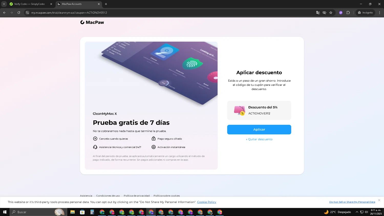 MacPaw coupon code tested May 2026 – Coupons Scout