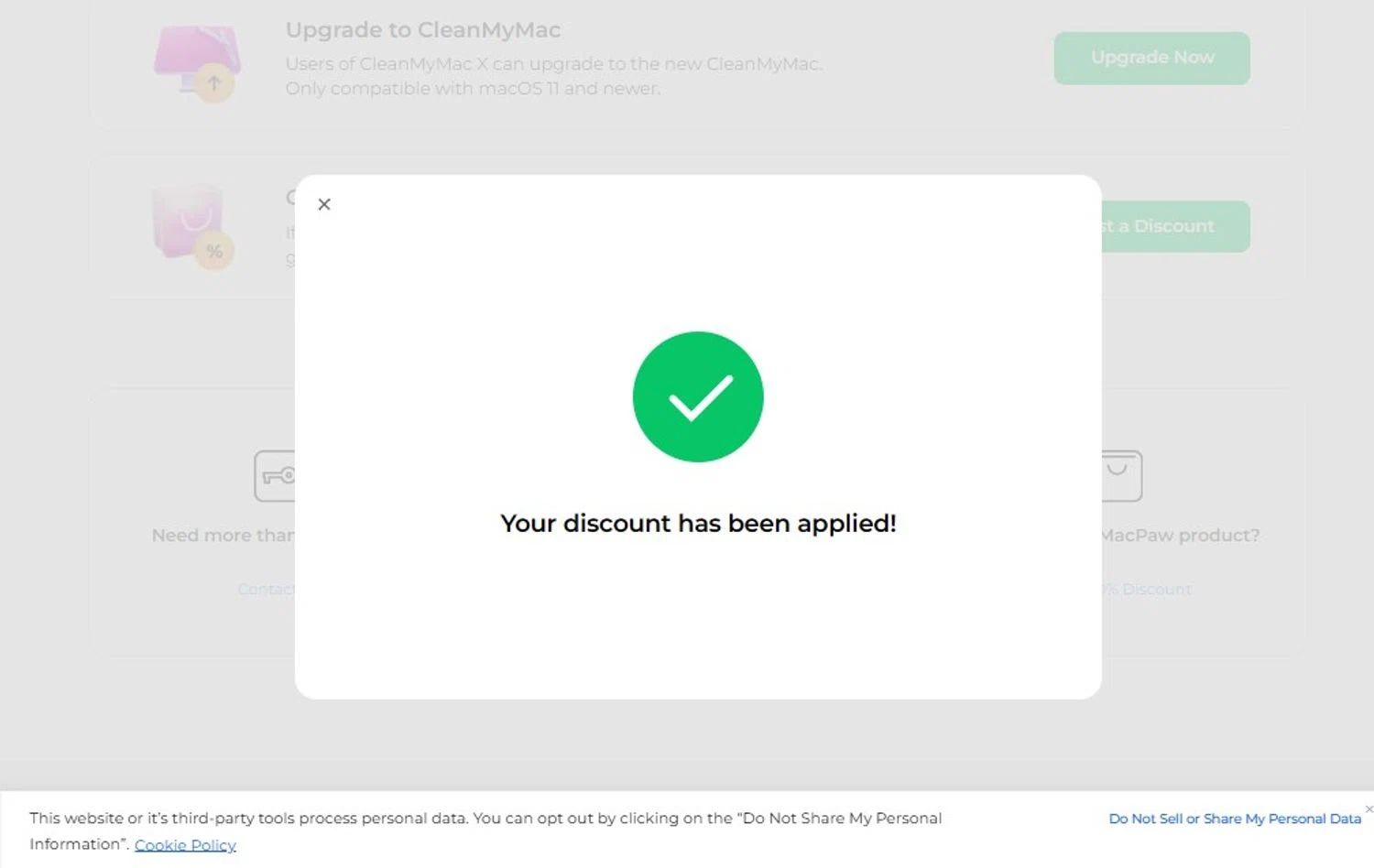 MacPaw coupon code tested May 2026 – Coupons Scout