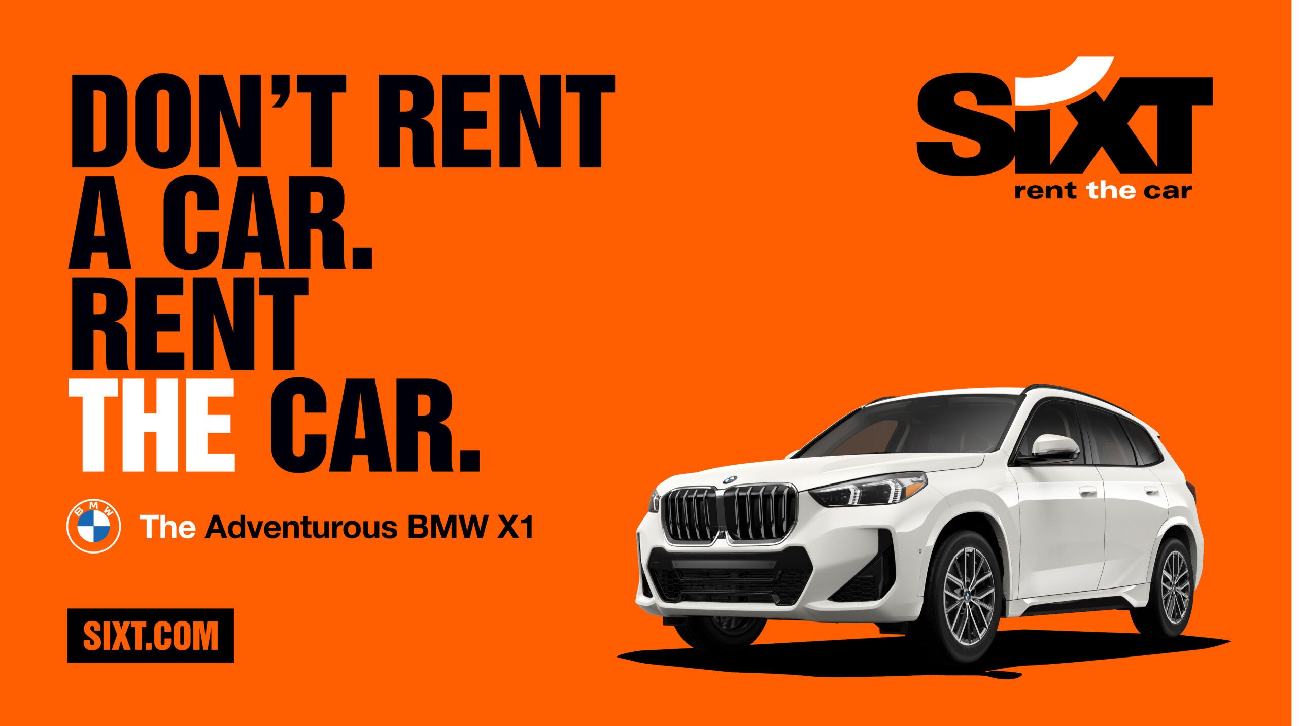 Sixt rental car fleet with Audi Mercedes BMW premium vehicles at Reagan National Airport