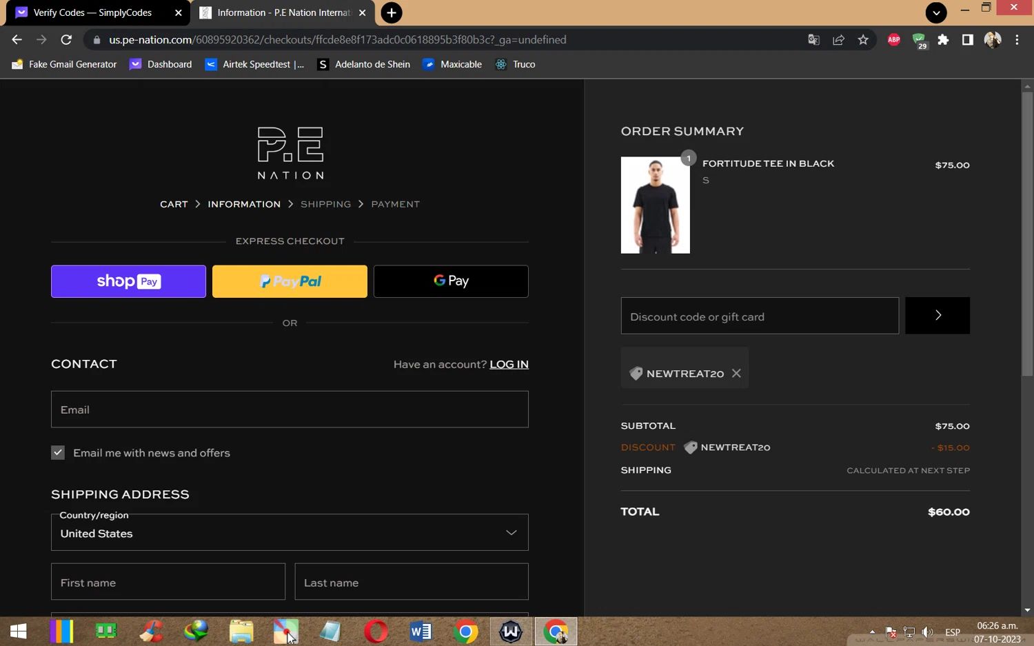 P E Nation coupon code tested June 2026 – Coupons Scout