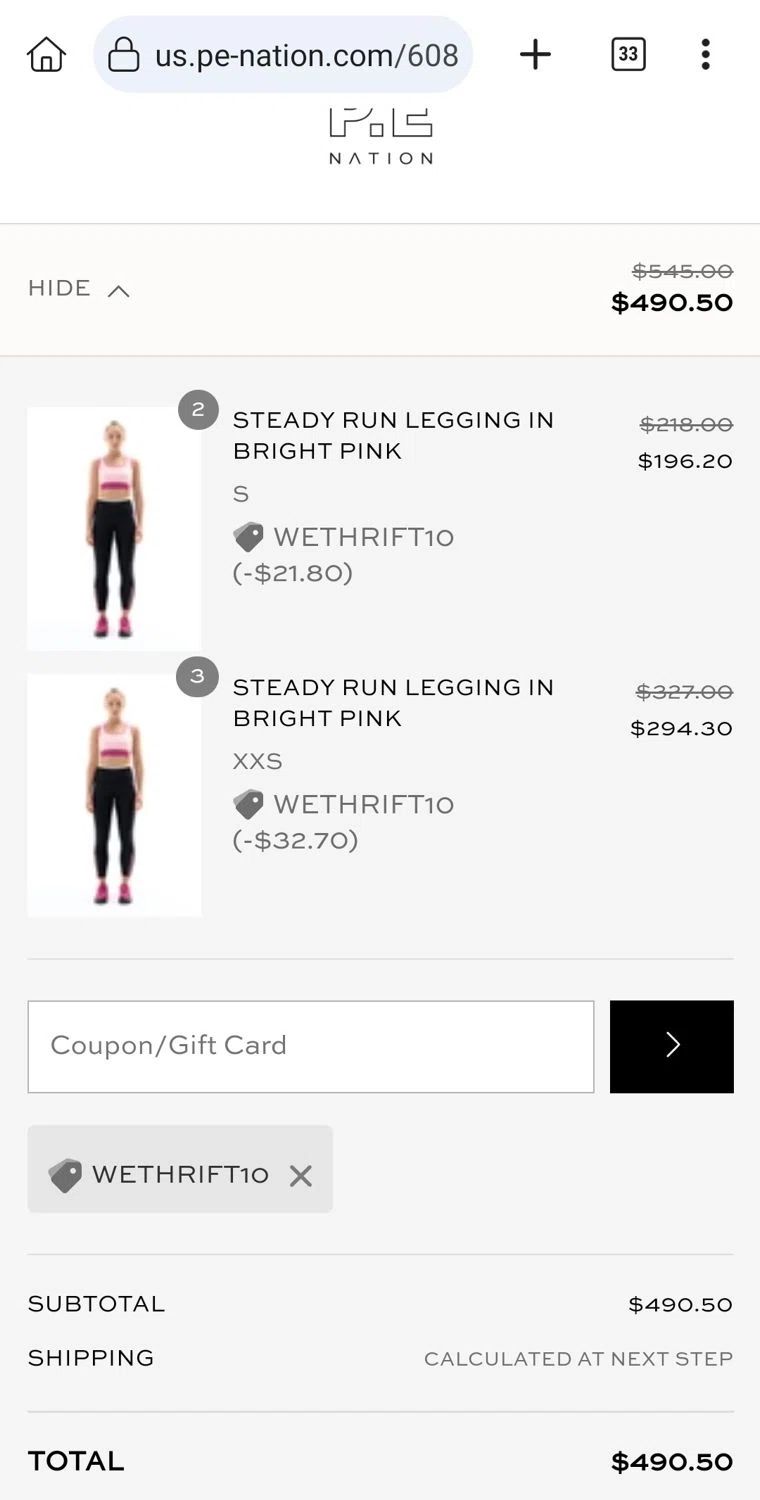 P E Nation coupon code tested June 2026 – Coupons Scout