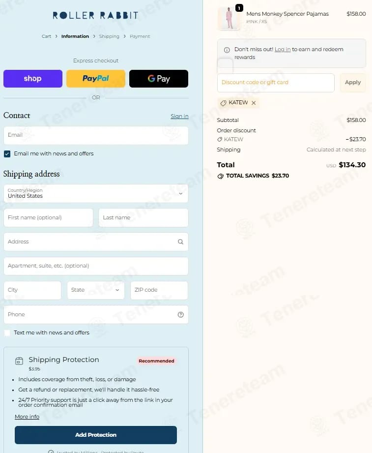 Roller Rabbit coupon code tested June 2026 – Coupons Scout