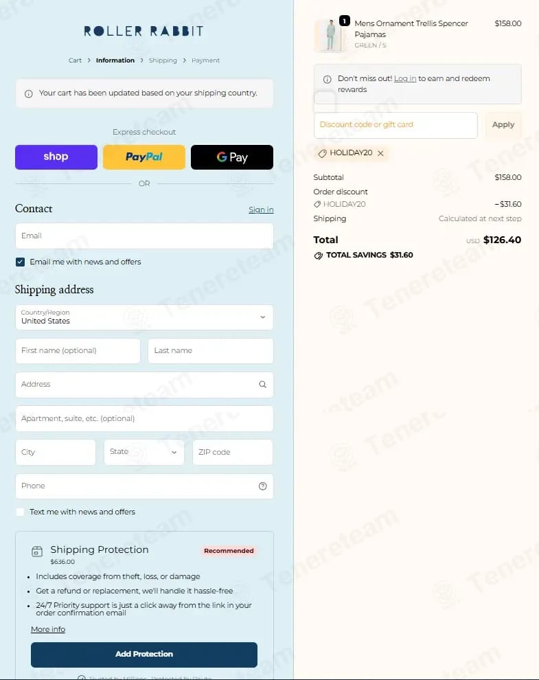 Roller Rabbit coupon code tested June 2026 – Coupons Scout