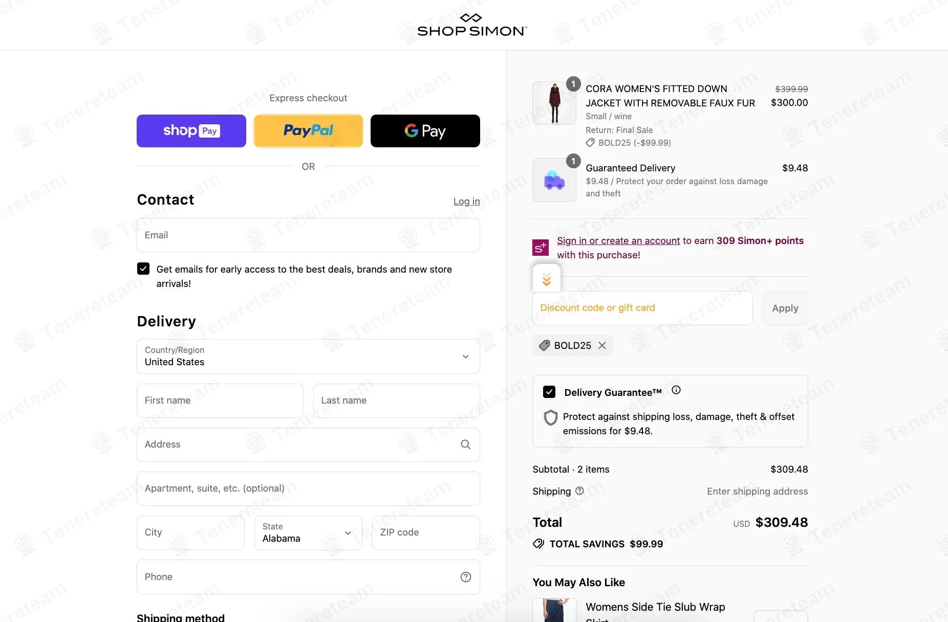 Shop Simon coupon code tested September 2026 – Coupons Scout