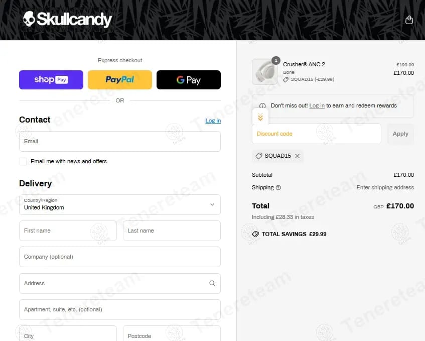 Skullcandy UK coupon code tested June 2026 – Coupons Scout