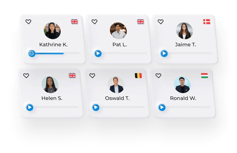 Synthesys AI text to speech and avatar creator platform homepage interface