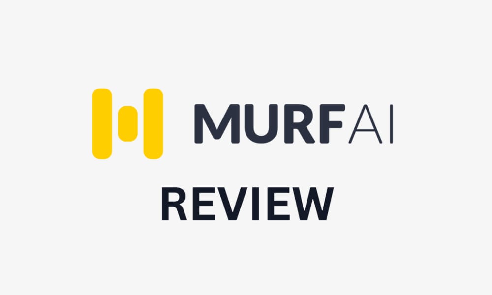 Murf AI voice generator dashboard showing timeline editor and voice library for corporate teams