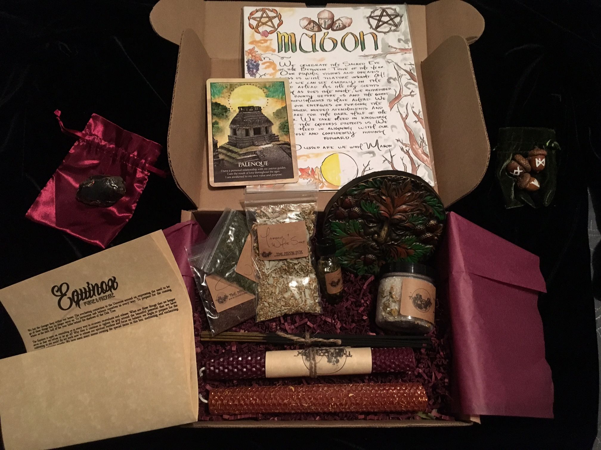 TamedWild Top Alternatives and Competitors: A Devil's Advocate Guide to Indie Perfumes 2026 -The Witches Moon subscription box contents displayed with crystals candles herbs and ritual items-couponsscout.com
