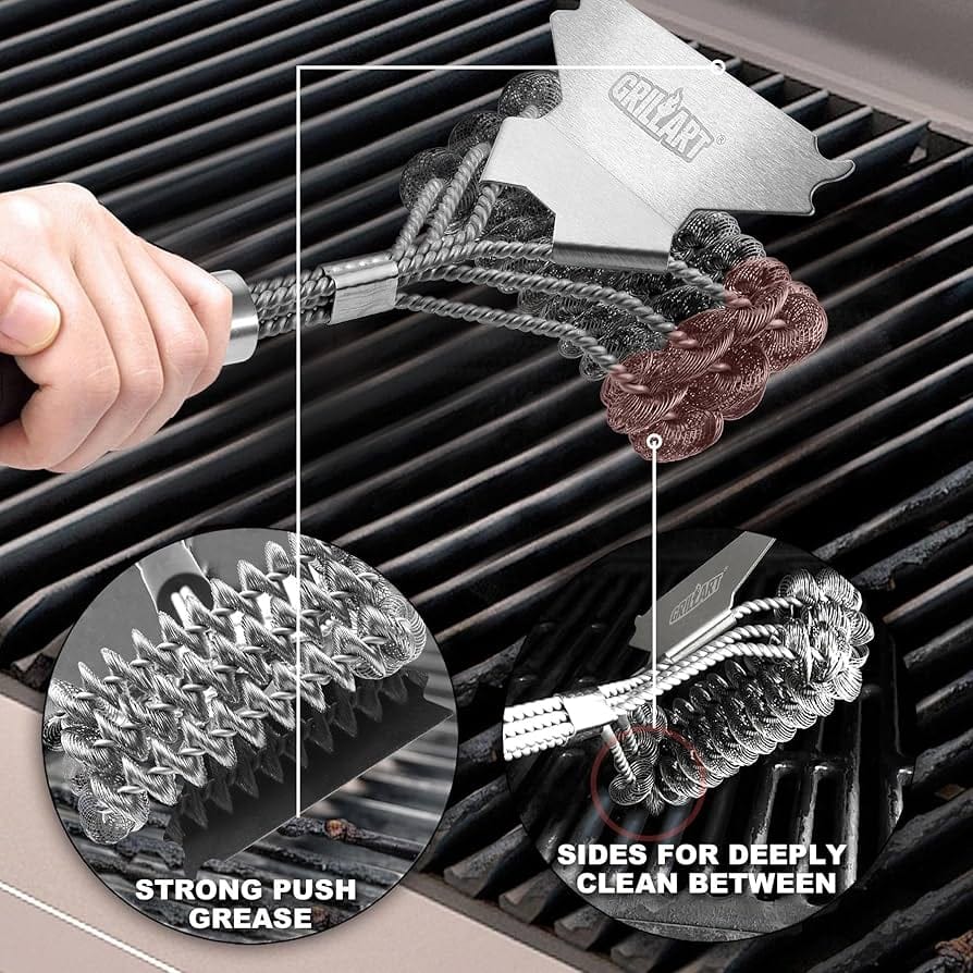 The GrillFighter Review 2026: A Critical Look at Safety, Performance, and Real Costs -Premium bristle-free stainless steel grill brush and scraper for safe BBQ grate cleaning-couponsscout.com