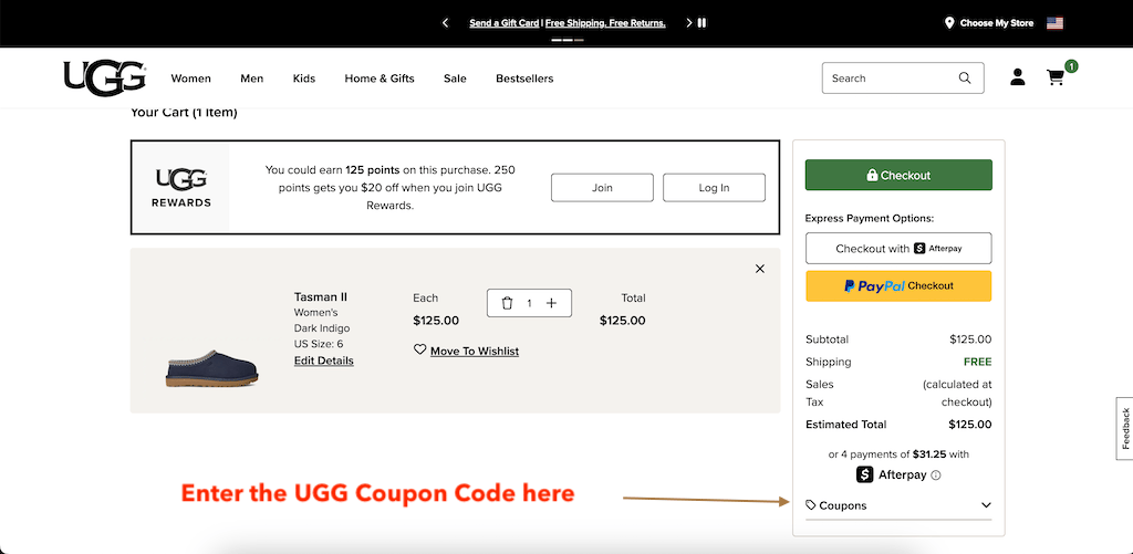 UGG FR coupon code tested June 2026 – Coupons Scout