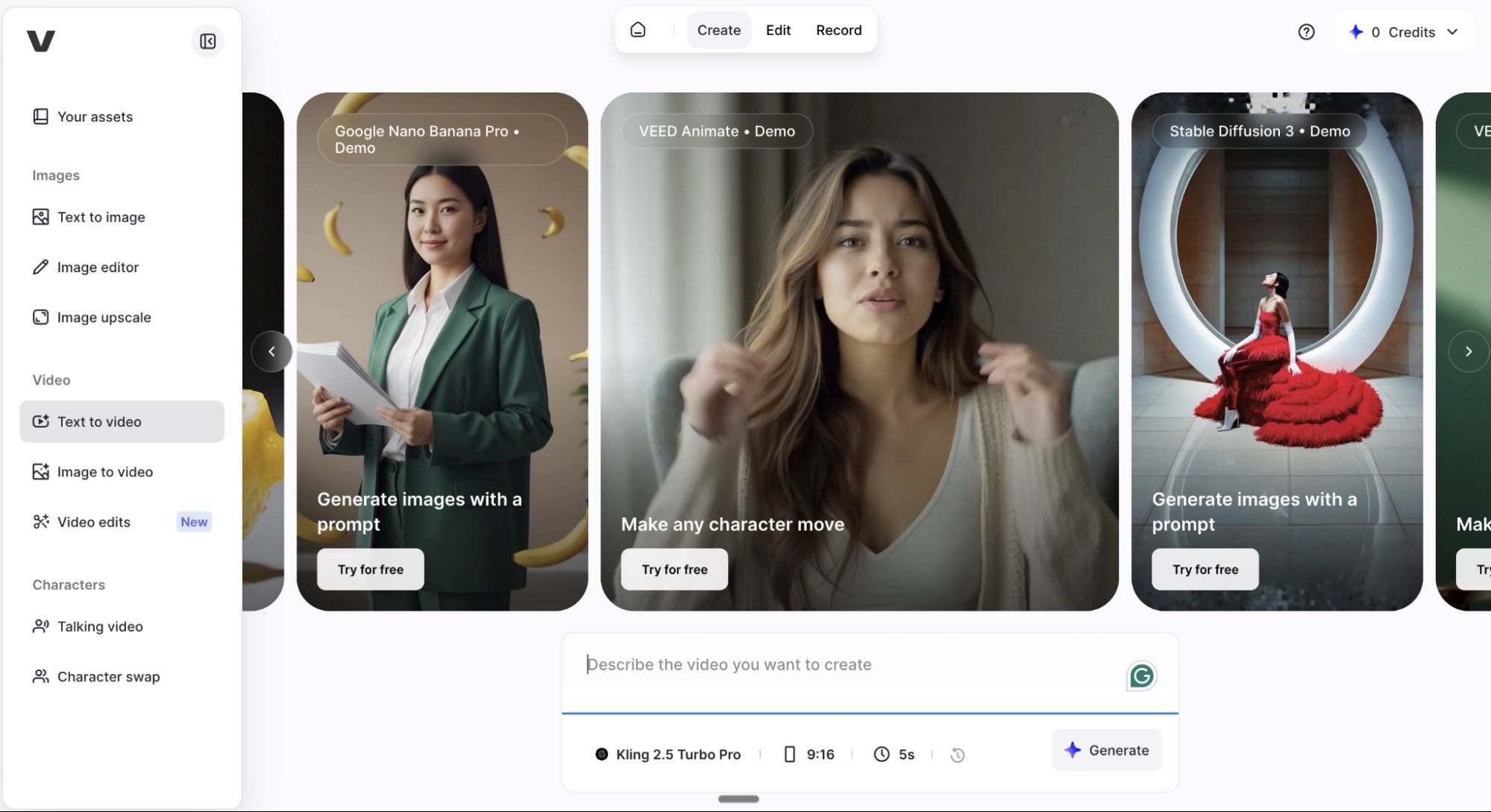 Vid AI official product May 2026