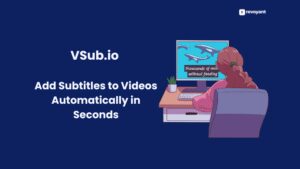 Vsub Review 2026: Is Its Text-Based Editing Worth the Price? -Vsub.io online AI subtitle editor showing automated caption generation for social video content-couponsscout.com