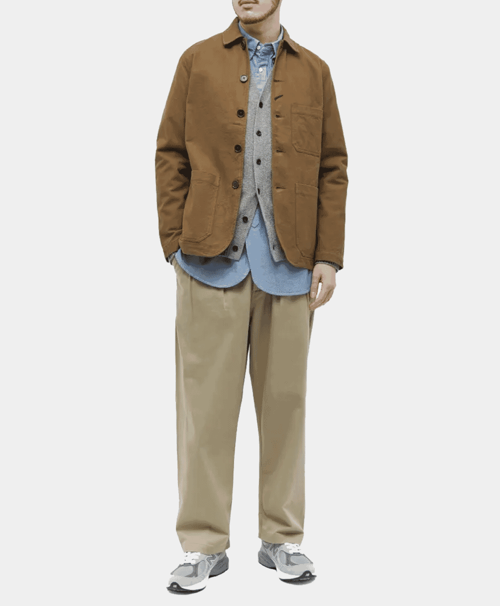 WMC Clothing workwear inspired minimalist menswear capsule wardrobe styled outfit