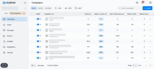 Warmupinbox Top Alternatives and Competitors: Instantly vs. Smartlead vs. Lemwarm – 2026 Devil's Advocate Review -Instantly.ai email outreach platform showing campaign dashboard with deliverability and sender reputation analytics-couponsscout.com