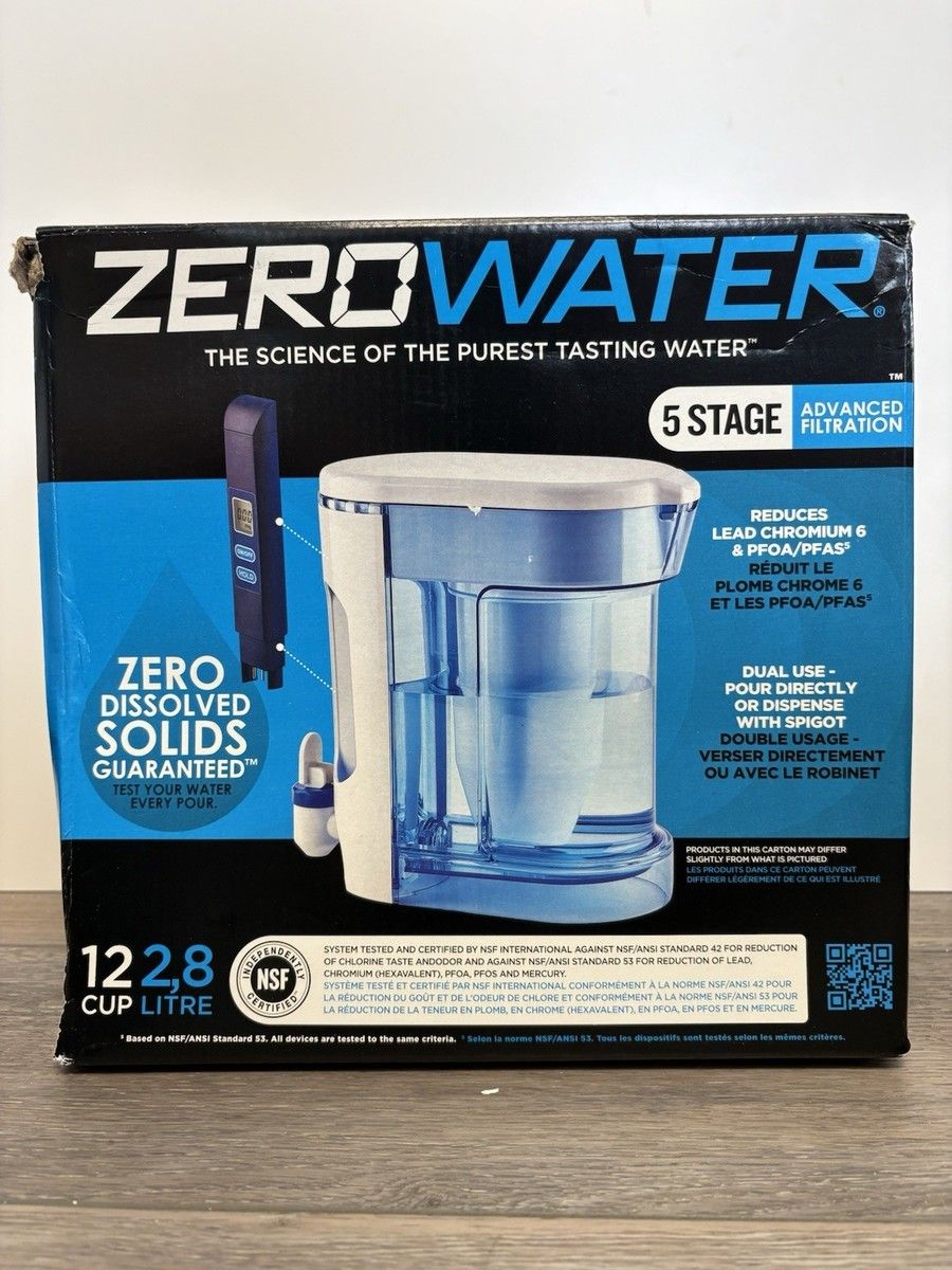 Waterdrop Filter Top Alternatives and Competitors (2026): A Devil’s Advocate Review -ZeroWater 12-cup 5-stage water filter pitcher with included TDS meter for verification-couponsscout.com