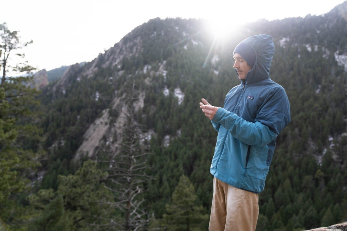 Patagonia Nano-Air Hoody active insulation jacket for high-output mountain athletics