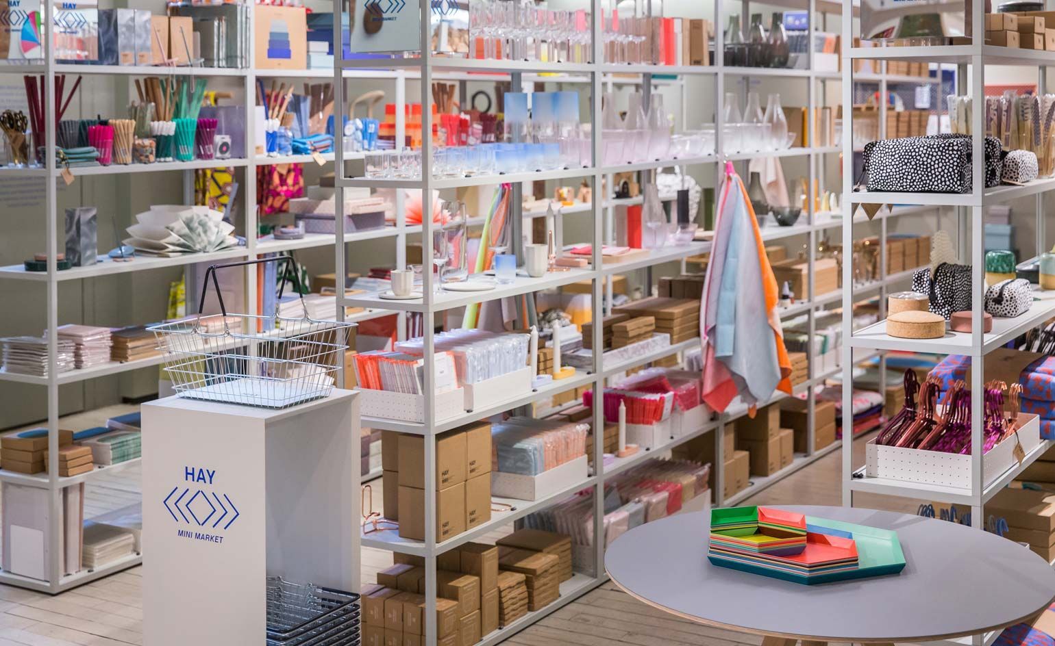 MoMA Design Store interior showing curated collection of modern design products in retail showroom