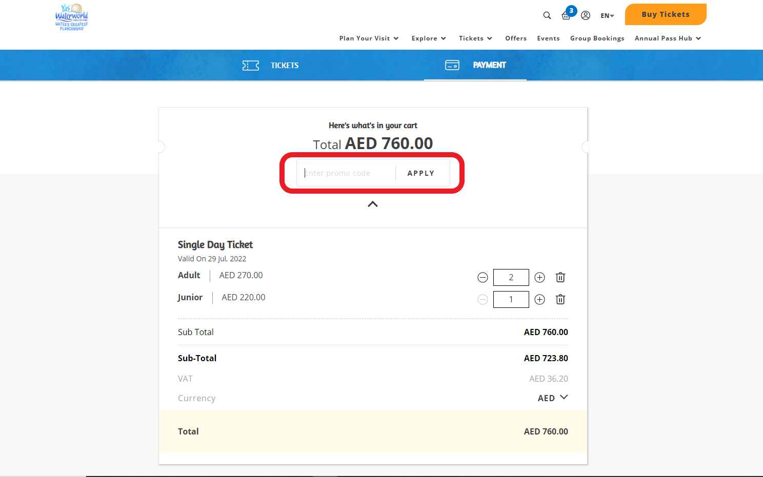 Yas Island coupon code tested September 2026 – Coupons Scout