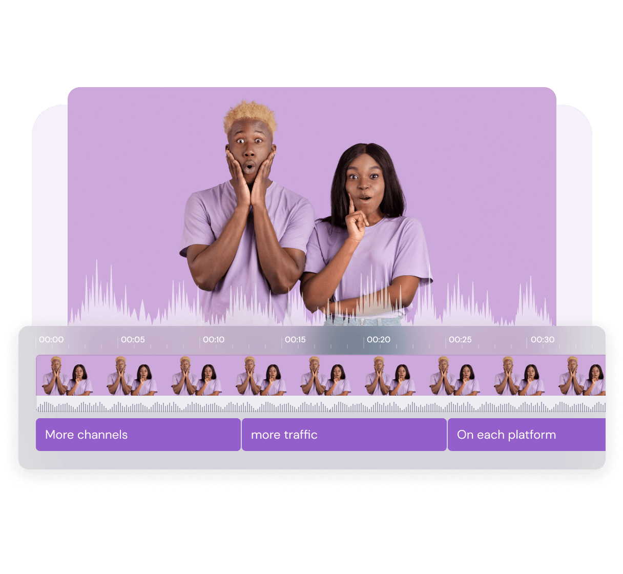 Zeemo AI caption generator interface showing 98% accuracy claim and dynamic subtitle styling options