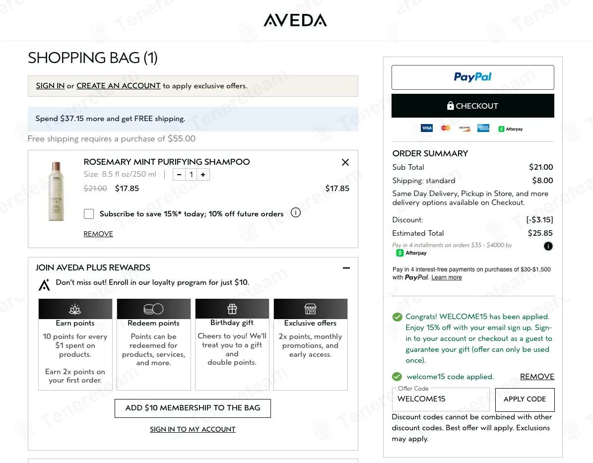 Aveda.ca coupon code tested September 2026 – Coupons Scout
