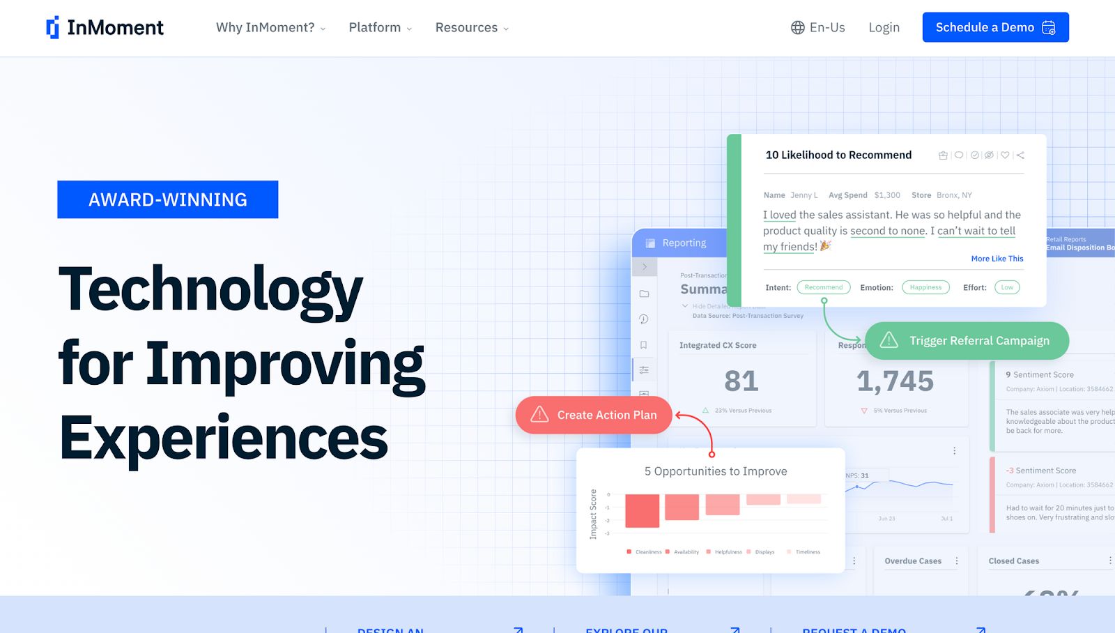 Voice of customer analytics platform consolidating unstructured customer feedback into actionable insights