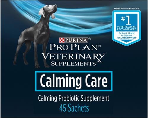 Purina Pro Plan Veterinary Supplements Calming Care liver flavored powder for dogs