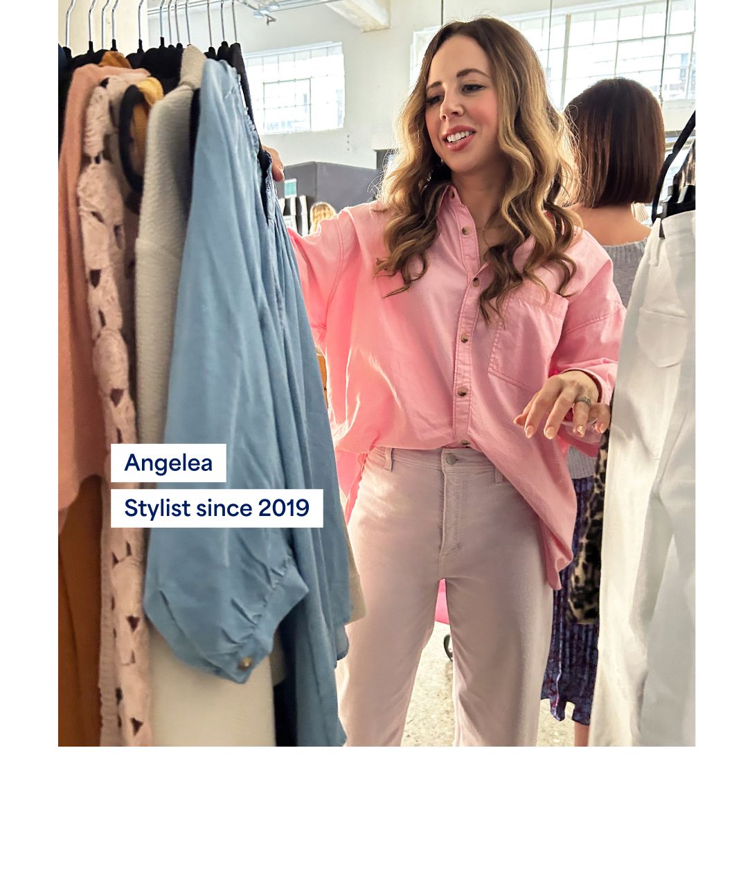 Stitch Fix versus Dionysias subscription clothing box comparison showing curated outfit items and personal styling options