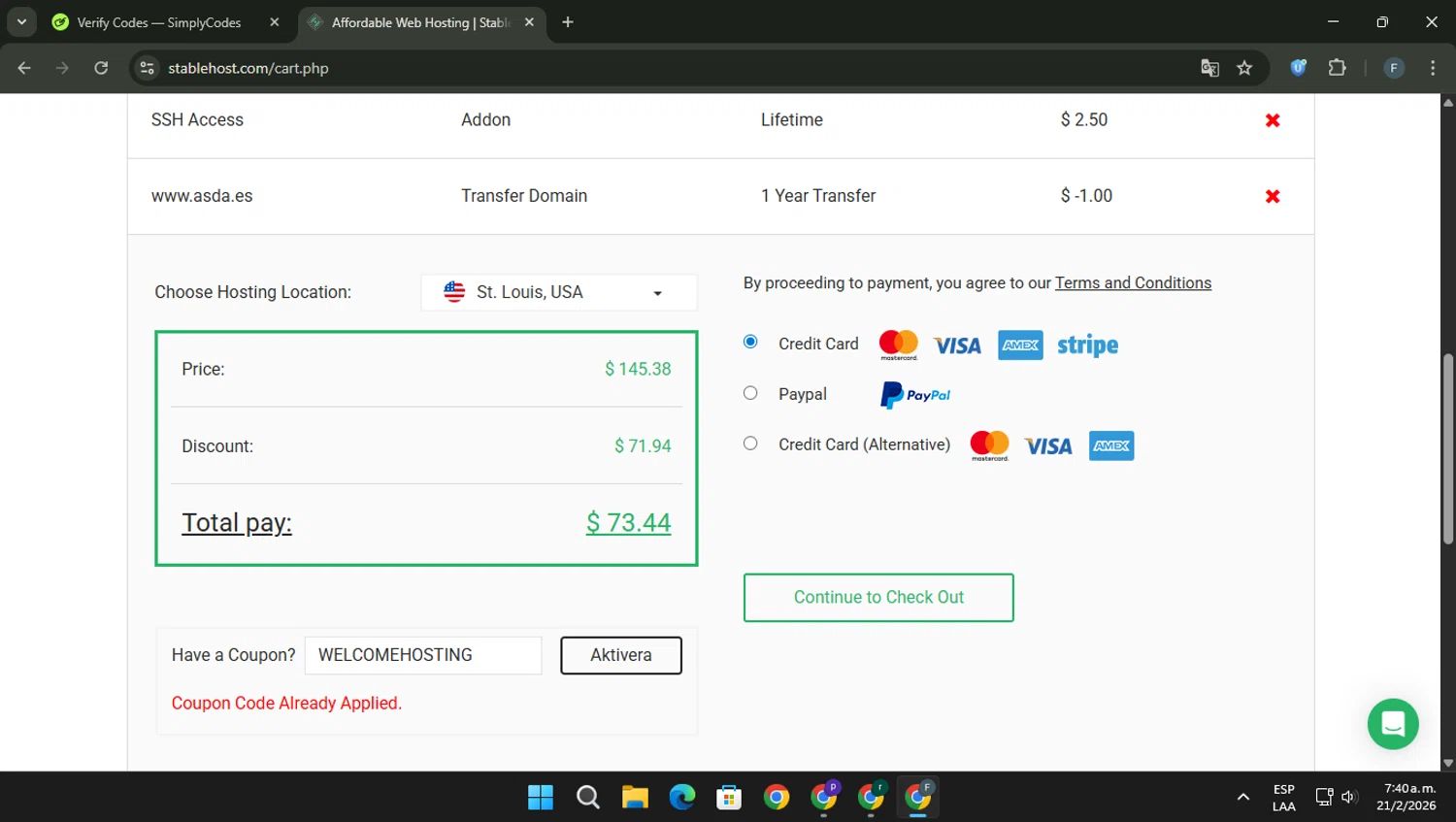 DreamPress coupon code tested June 2026 – Coupons Scout