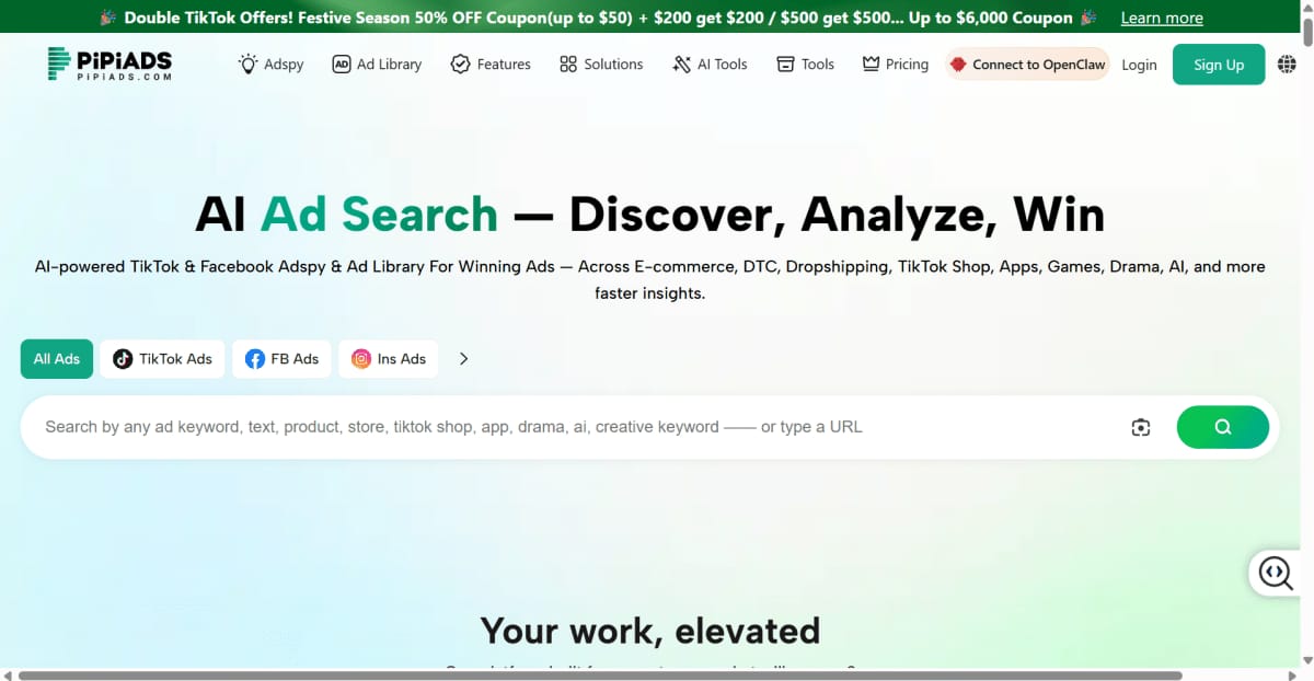 FlyingResearch TikTok spy tool dashboard for finding viral dropshipping products across platforms