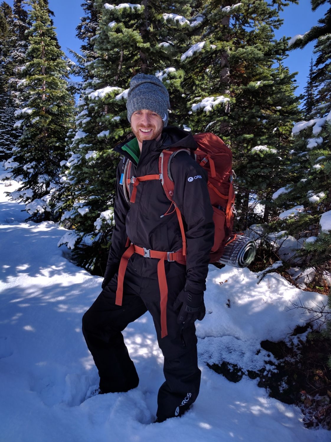 Oros Orion Parka with SOLARCORE aerogel insulation waterproof outer shell winter jacket
