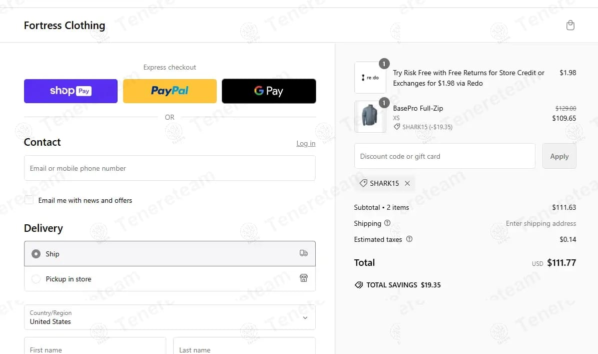 Fortress Clothing coupon code tested June 2026 – Coupons Scout