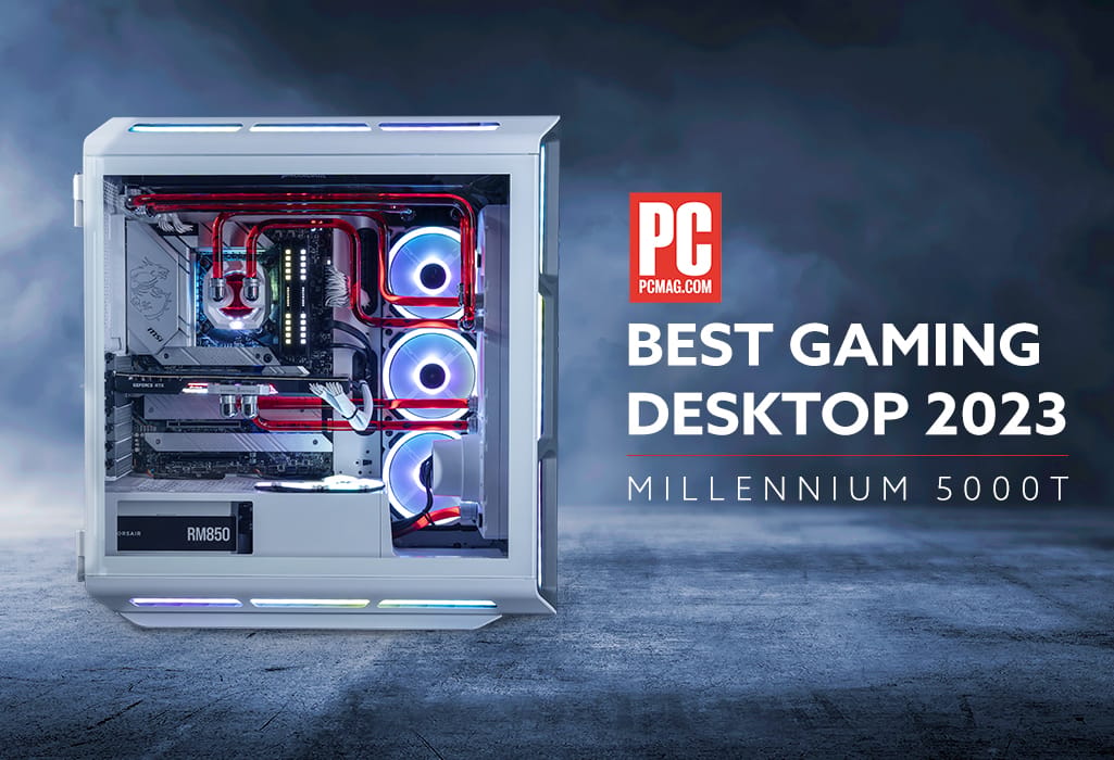 Origin PC Millennium award-winning premium gaming desktop with white-glove build quality
