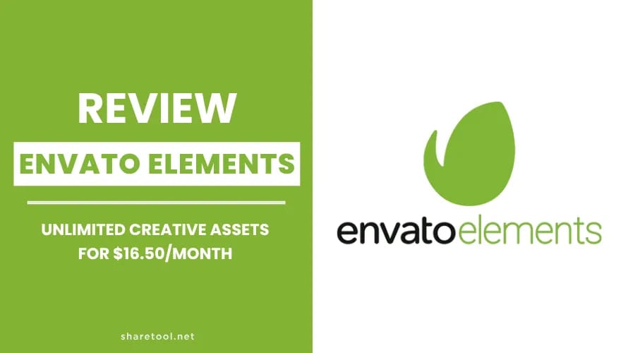 Envato Elements creative subscription dashboard displaying templates photos video assets