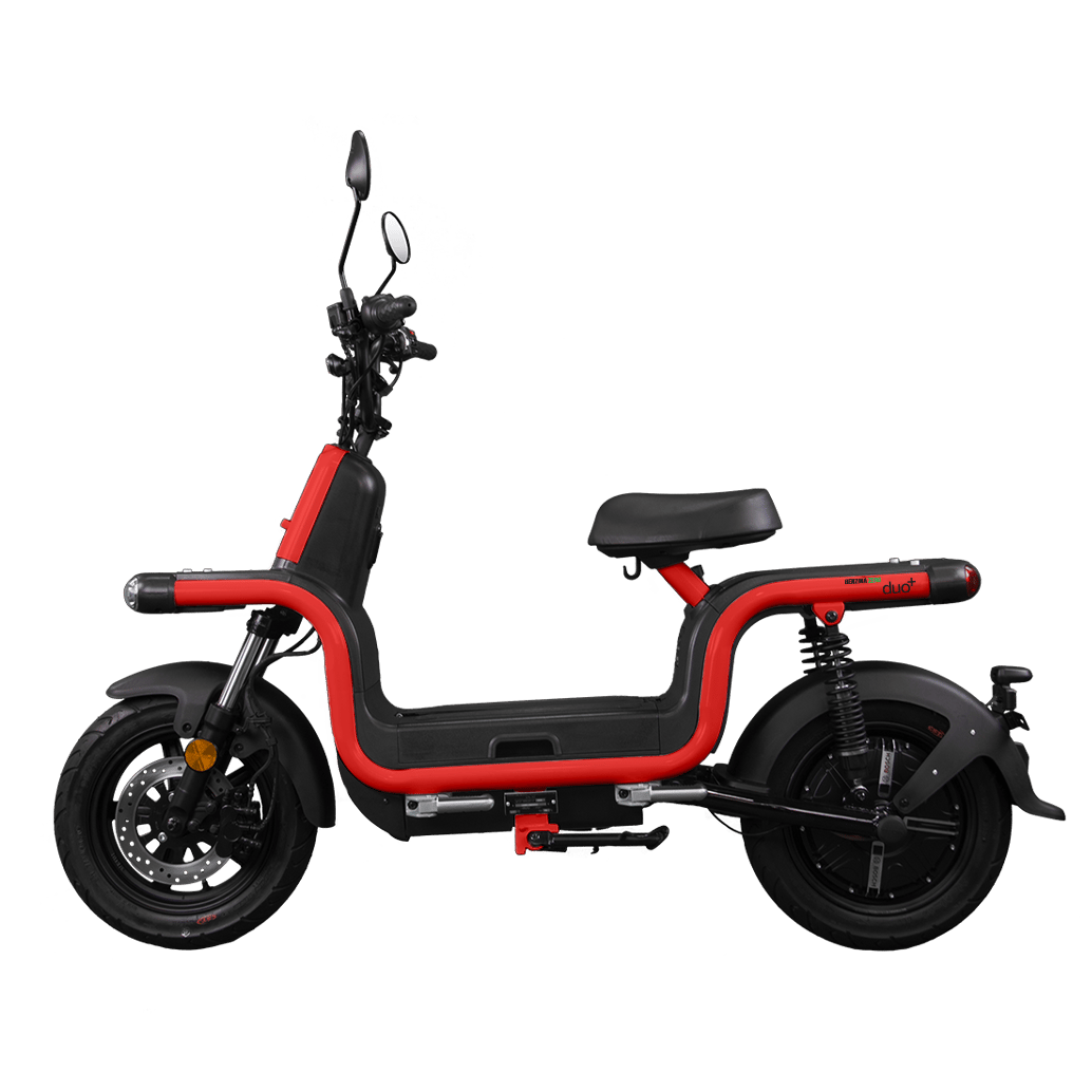 Benzina Zero electric scooter lineup highlighting Bosch motor and LG battery premium drivetrain components