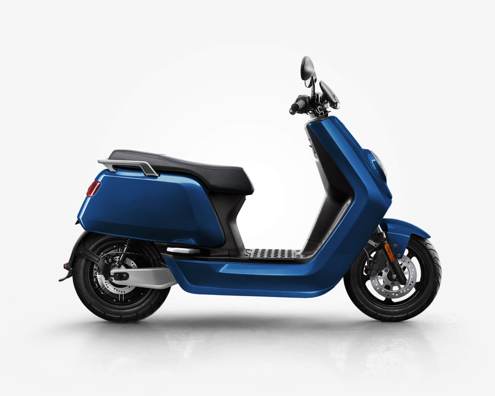 Niu NQi Sport electric scooter showcasing modern tech-forward design with app connectivity features