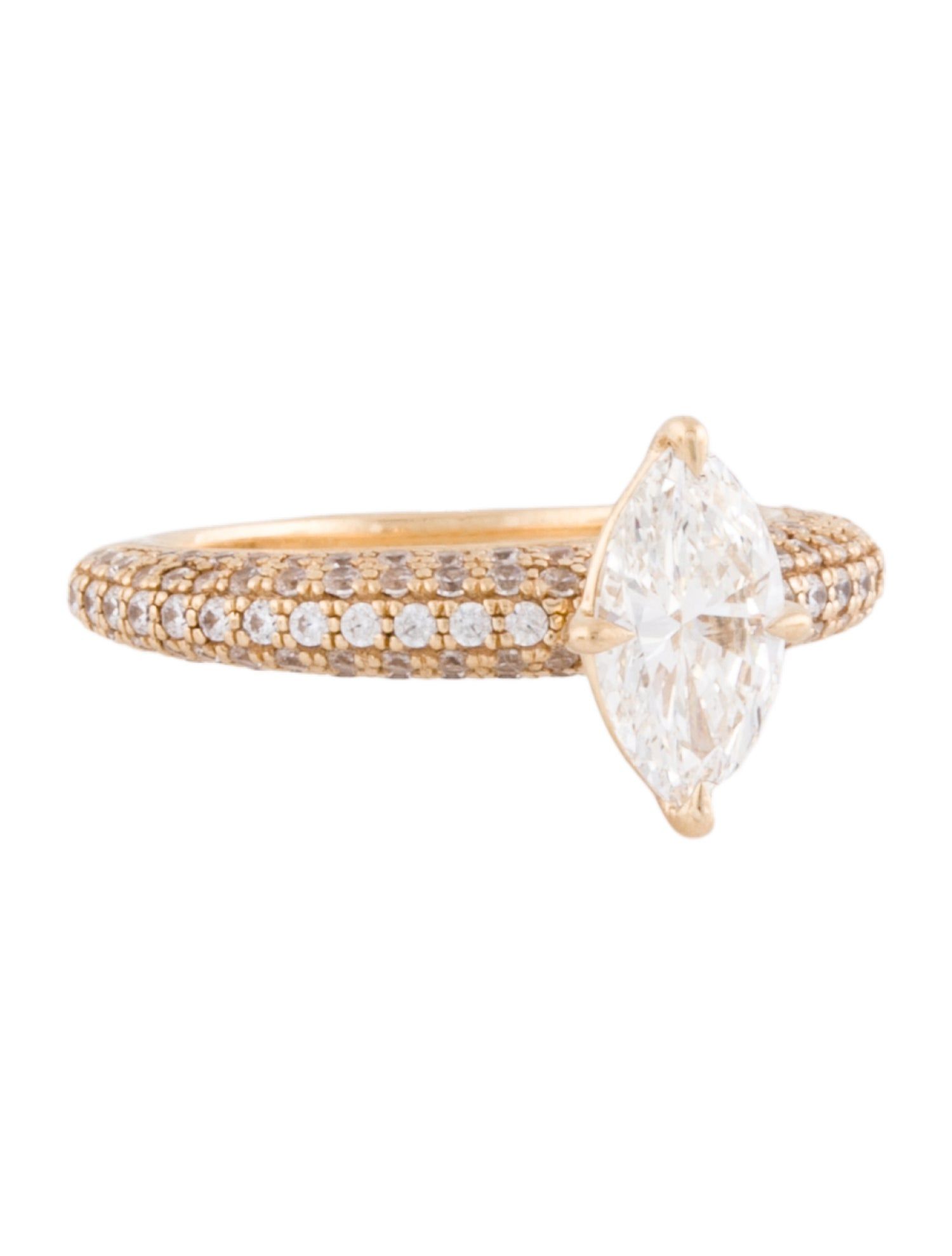VRAI lab grown diamond engagement ring with The Curator setting in solitaire design